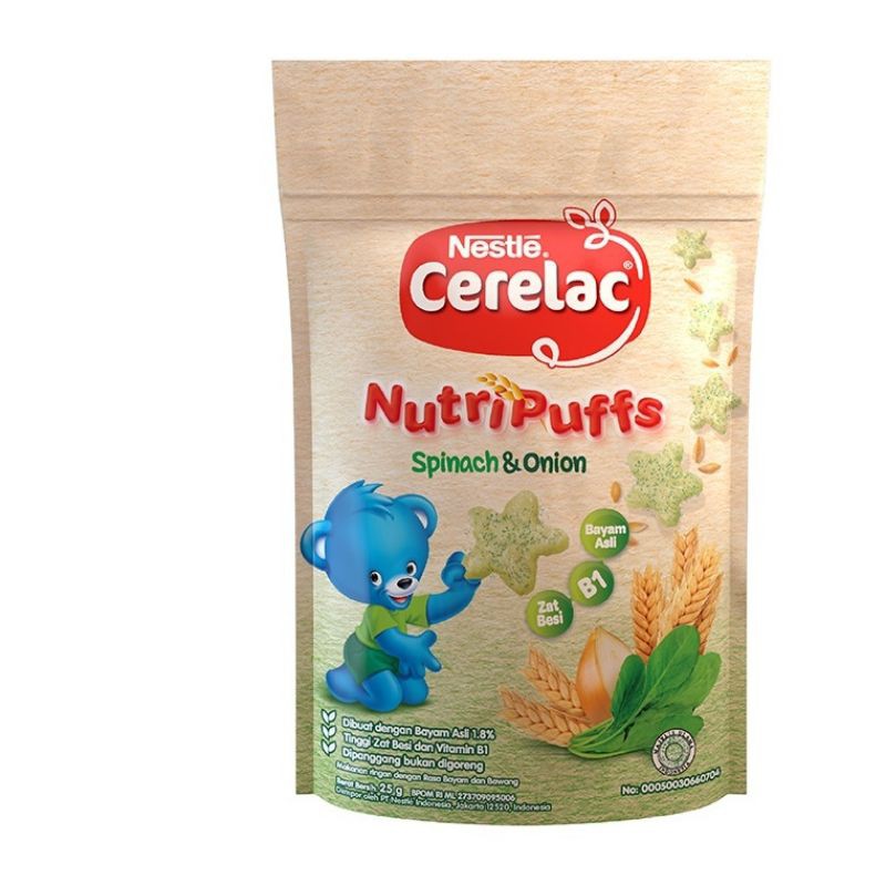 Nestle Cerelac Nutripuffs / Nestle Cerelac Nutri puff / Cerelac Nutripuff Spinach Onion