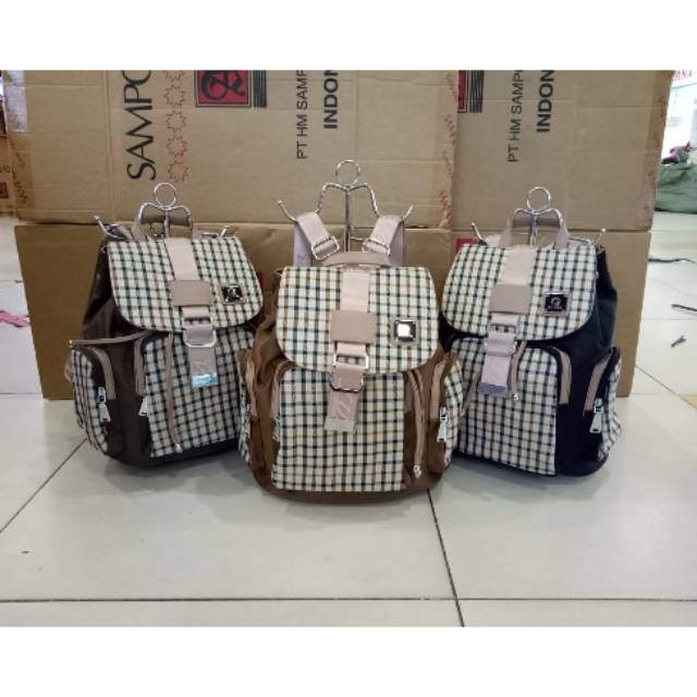 Junfa serut bahan parasut kombinasi 7967-113