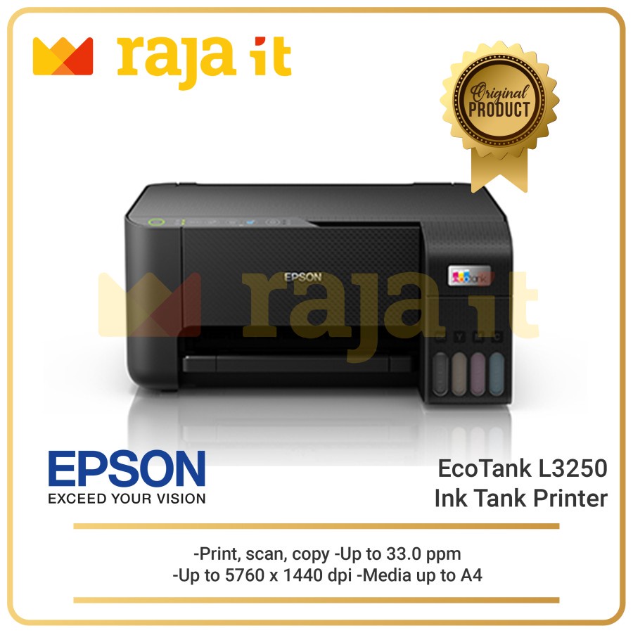 Jual EPSON Printer EcoTank L3250 AllinOne Ink Tank Printer Indonesia