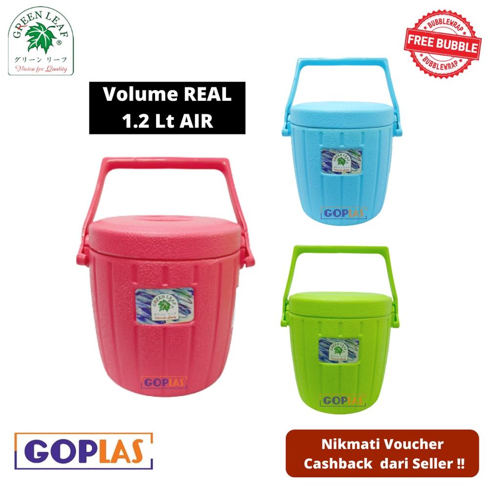 TERMOS / TEMPAT ES / ICE BUCKET 1.2 LITER MERK GREEN LEAF 1220 TERLARISS...,,,,,