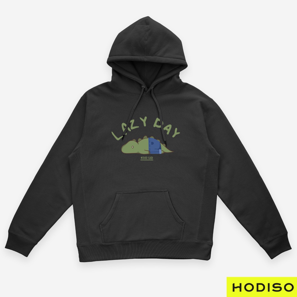 HODISO - Lazy Dino Hoodie Jumper Pullover