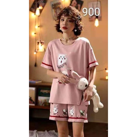 Piyama import - piyama import remaja - baju tidur import - baju import kaos - baju harian