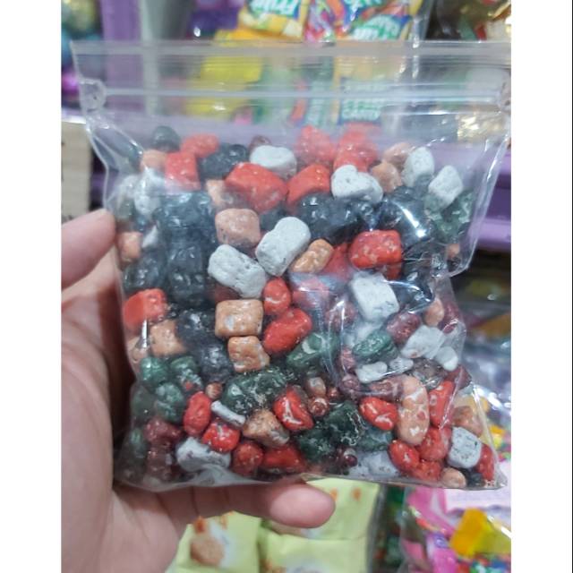 

Permen Krikil cokelat krikik