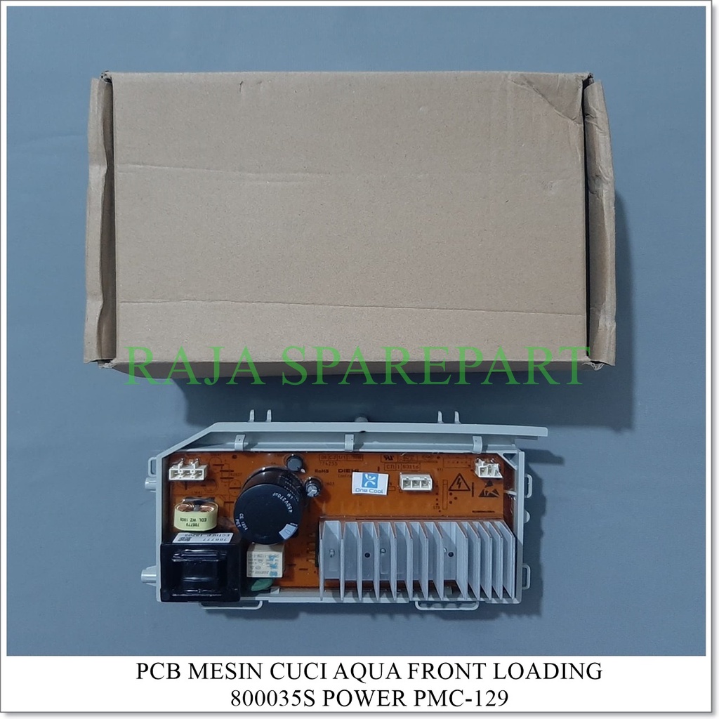 PCB/Panel/Modul Mesin Cuci Aqua Front Loading (Kode Part 800035S) POWER PMC-129