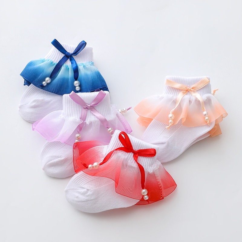 Kaos Kaki Anak Perempuan List MUTIARA / Baby Girl Socks