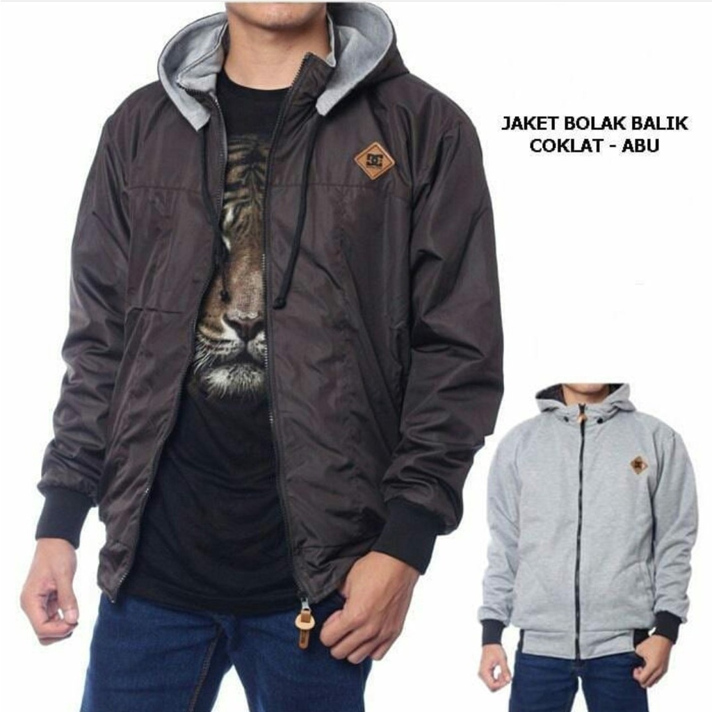 DC Jaket BB Bolak Balik Pria