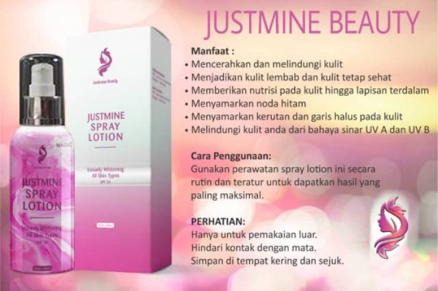 JUSTMINE BODY SPRAY ORIGINAL