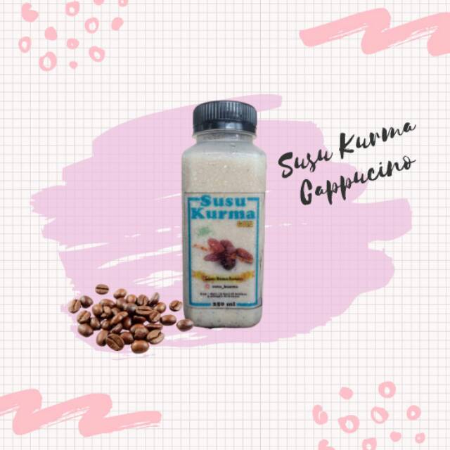 

Susu kurma cappucino