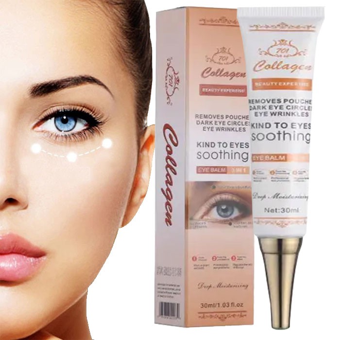 TERBARU !! Collagen Beauty Expertise Kind to Eyes Soothing Eye Balm 3in1 Original