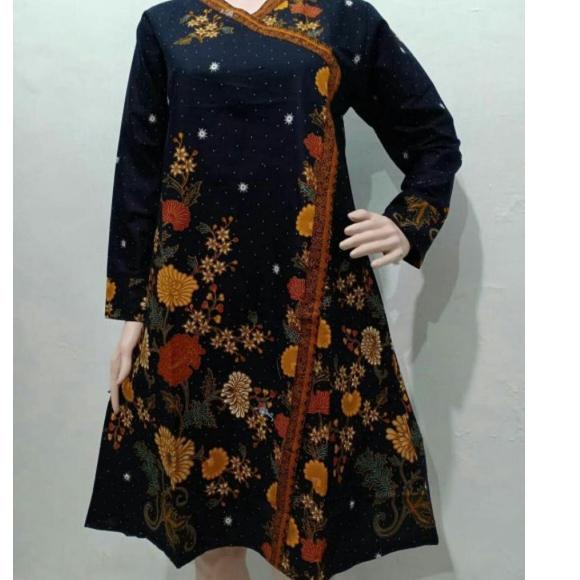 BAJU BATIK WANITA  TUNIK BATIK |  SELLER | JUMBO LD 120 CM | BATIK WANITA | TUNIK ELEGAN | TUNIK TRA
