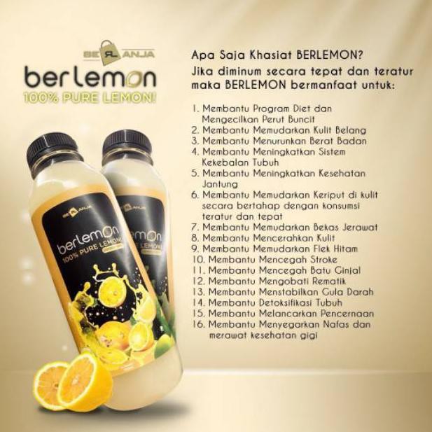 

Star Berlemon 250 & 500 ML Berl Cosmetics / Minuman Kesehatan / Minuman Diet Alami