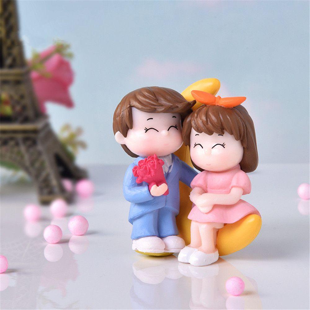 Populer Patung Miniatur Lucu Aksesoris Fairy Garden Decor Dekorasi Kerajinan Tangan