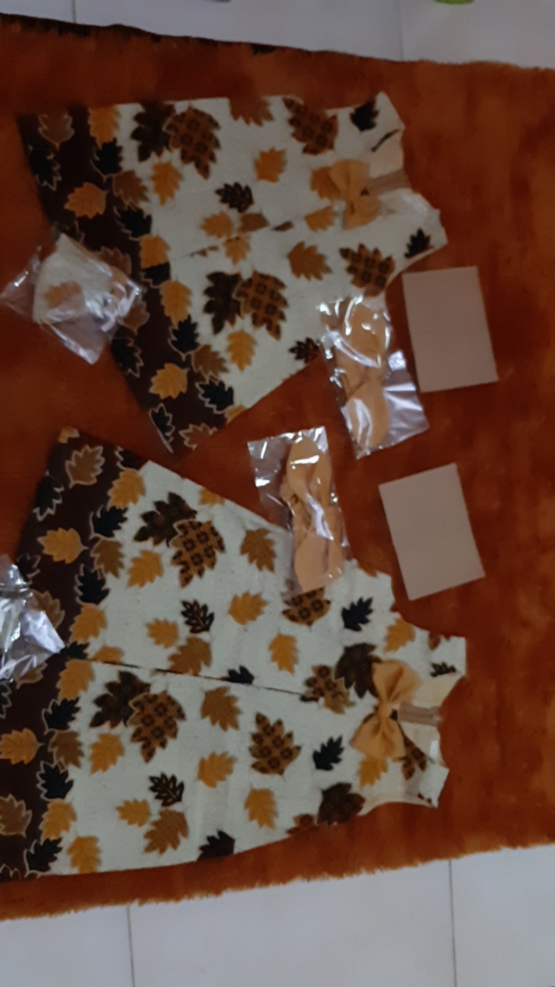 Nea Cotton Kutung Dress Olin Autumn Leaf O-08 Dress Batik Kutung Modern Anak Perempuan Cewe Cewek