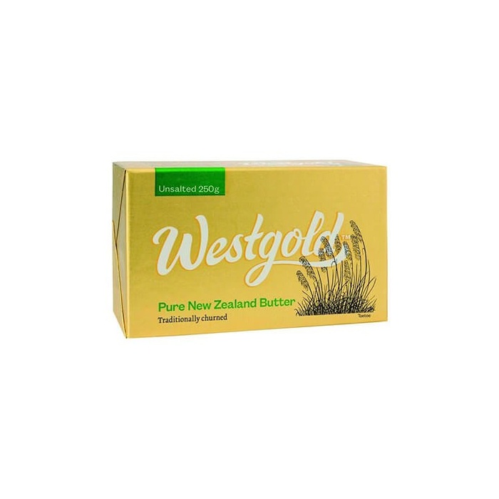 MENTEGA WEST GOLD UNSALTED BUTTER GRASS FED 250GR HALAL