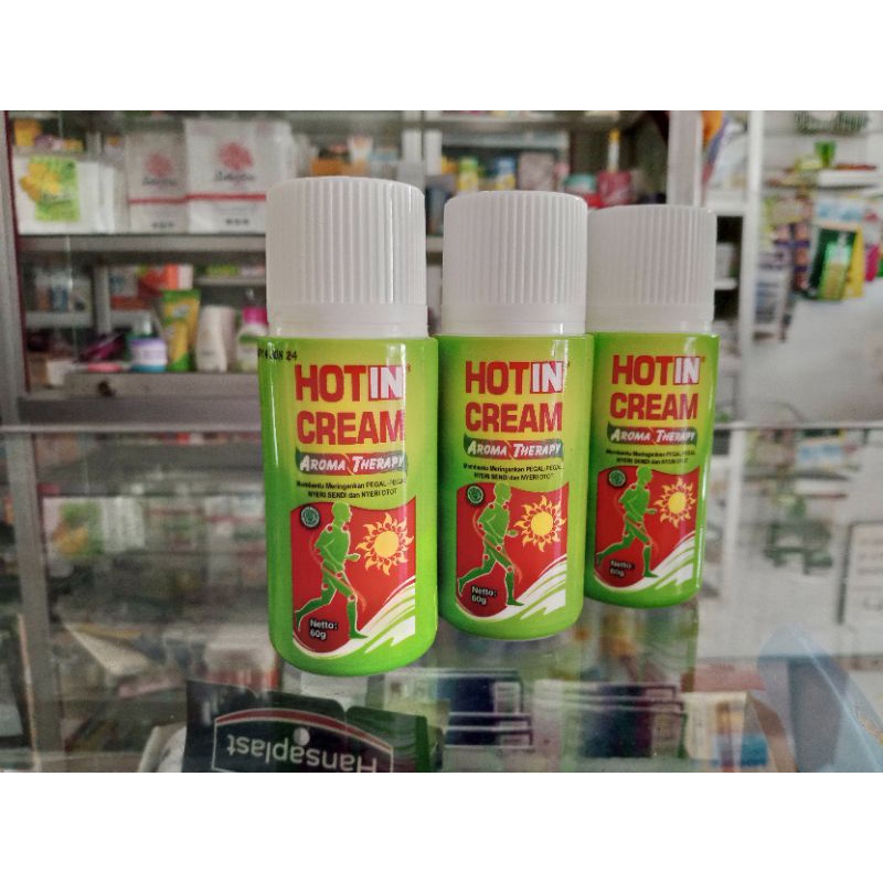 HOT IN CREAM AROMATHERAPY BOTOL 60 ML - ED 01/2026