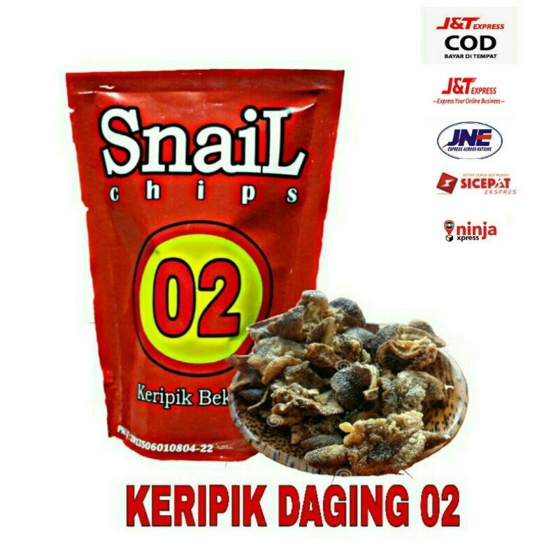 

Keripik Bekicot 02 Gurih Renyah Bergizi Tinggi tanpa tepung 50g