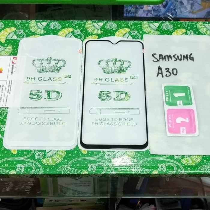 SAMSUNG A30 , A32 tempered glass full kaca gorila glass mantul