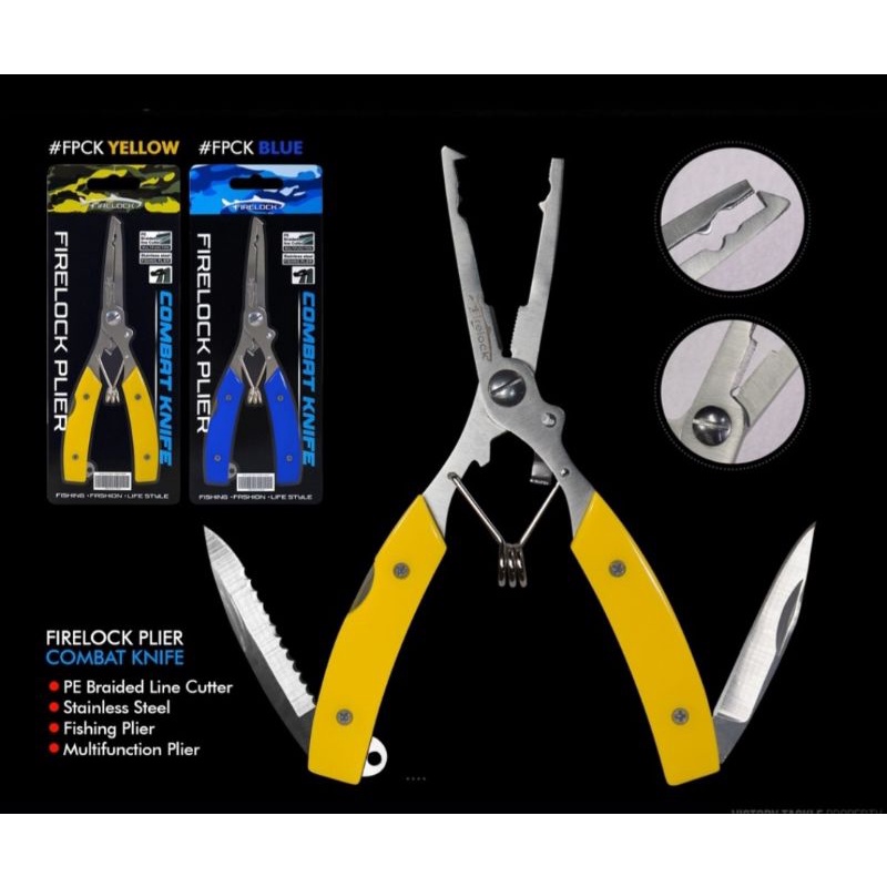 Tang Pancing Split Ring Combat Knife