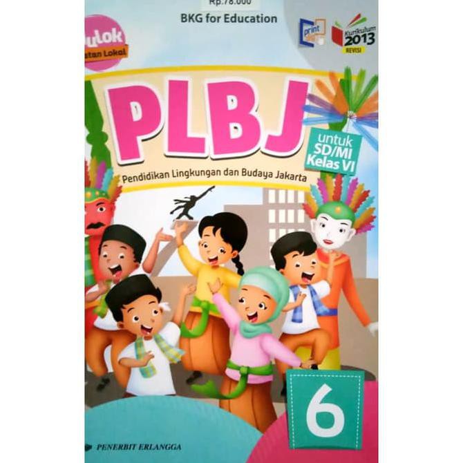 Gratis Buku Pelajaran Sd Mi Plbj Kelas 6 Kurikulum 2013 New Shopee Indonesia