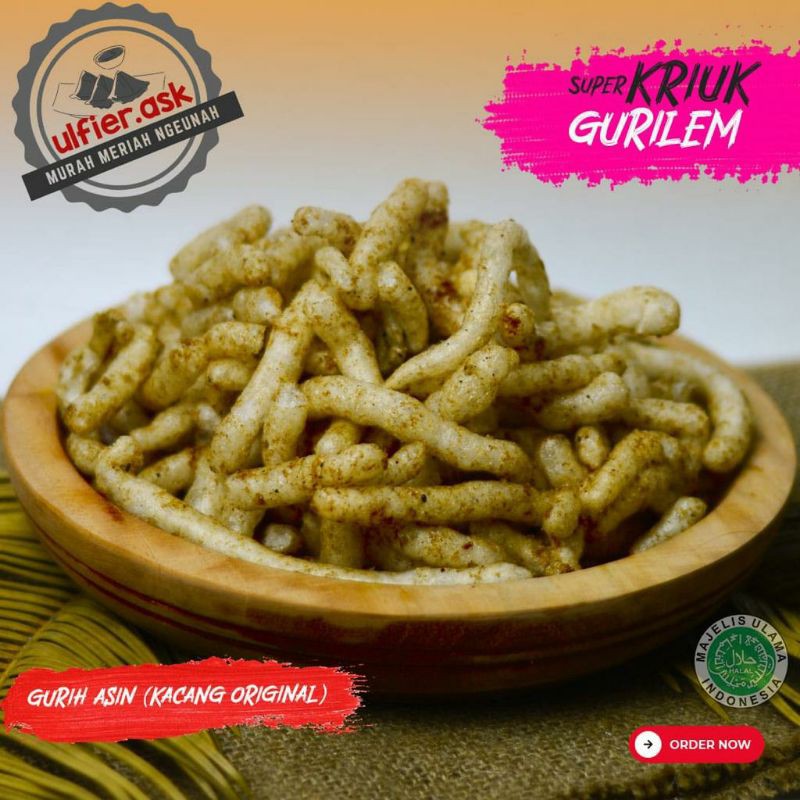 

Kerupuk Gurilem Khas Cililin (350 Gram)
