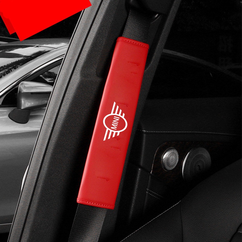 G-club Cover Sabuk Pengaman Mobil Bahan Kulit Untuk Bmw Mini