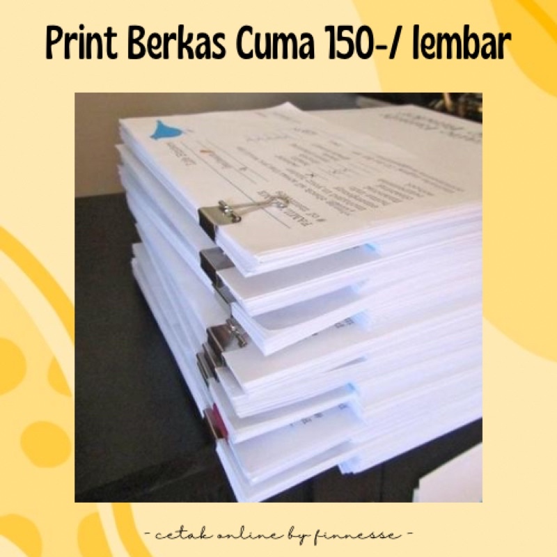 

PRINT KERTAS | CETAK KERTAS HVS | PRINT BERKAS MURAH