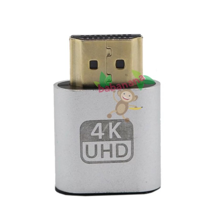 HDMI Dummy sw display Mining EDID Cheat Display Setting uhd 4k bejat
