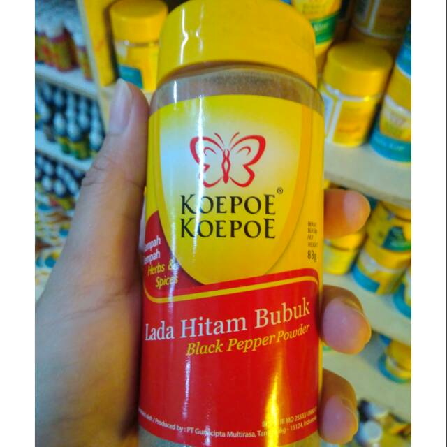 

Lada Hitam Bubuk Koepoe Koepoe 83 gram