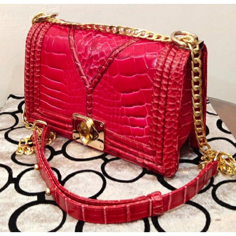 Tas Kulit Buaya Asli