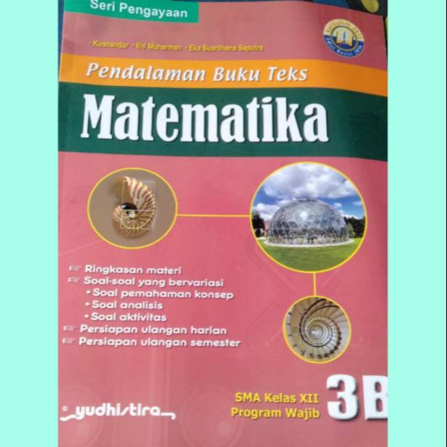 [BEKAS] BUKU MATEMATIKA YUDHISTIRA KELAS 12 K13 REVISI