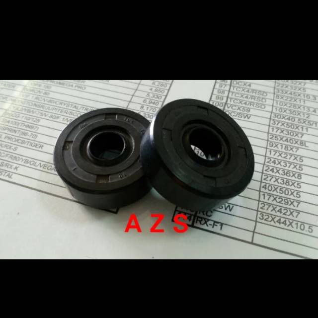Oil Seal TCX4 12X36X12 - SHOCK BELAKANG (S) SATRIA HIU