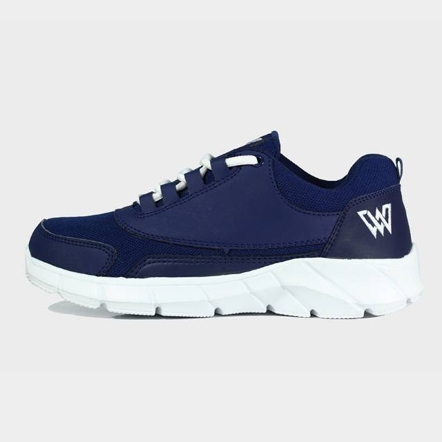 SEPATU SNEAKERS PRIA WJ FOOTWEAR UIH NAVY PUTIH SIZE PRIA