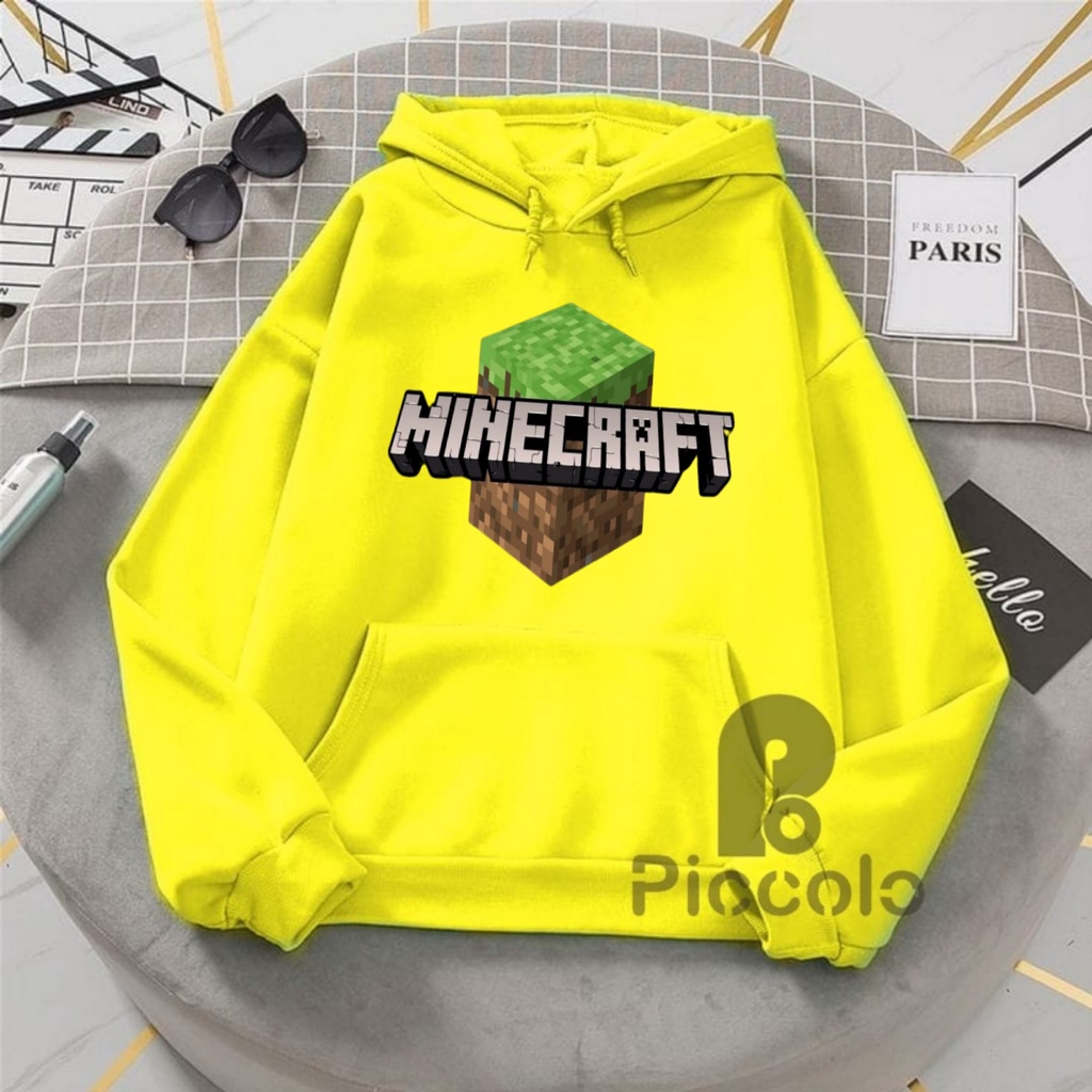 JAKET HOODIE ANAK MINECRAFT BAHAN PREMIUM