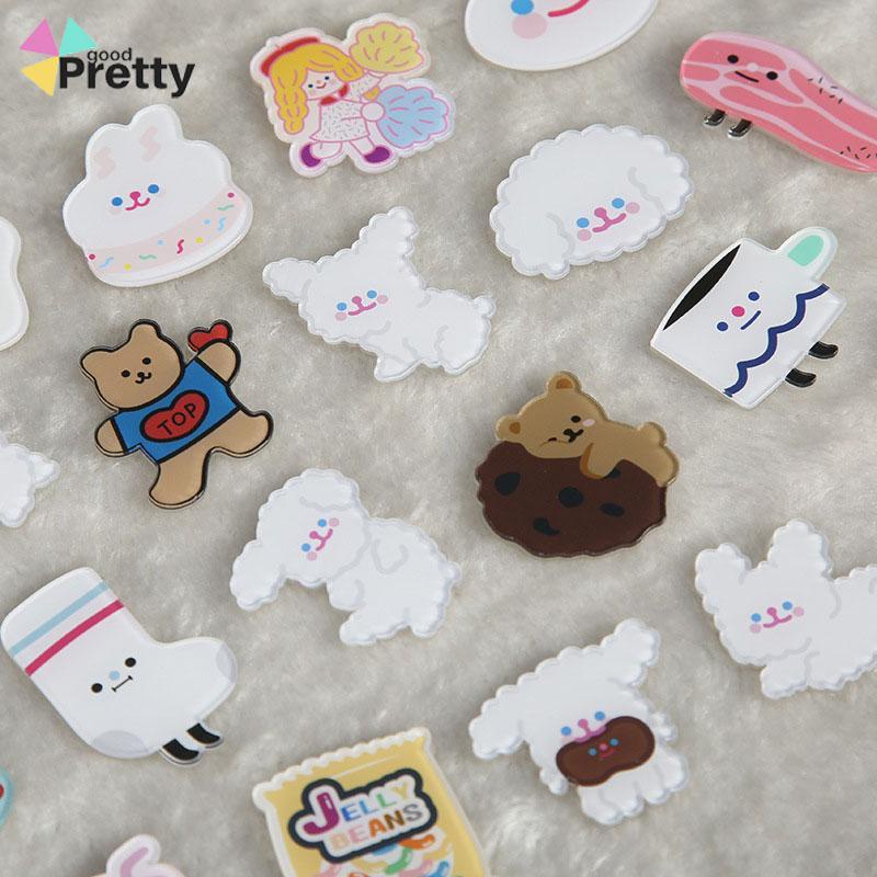 Bros Akrilik/brooch cute/Bros Pin/bros dagu/bros Lucu Korea style Kartun Aksesoris import - PD