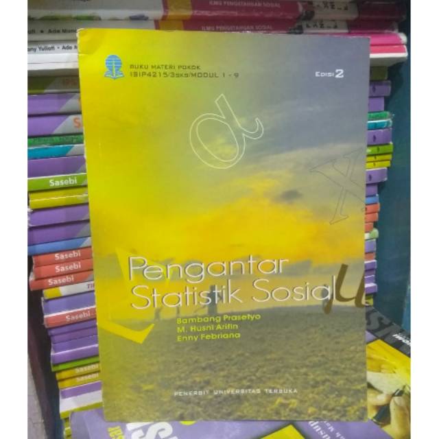 PENGANTAR STATISTIK SOSIAL