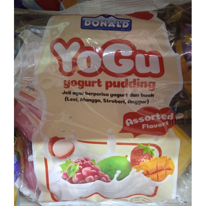 

Yugo Yogurt Pudding Rasa Buah Isi 10