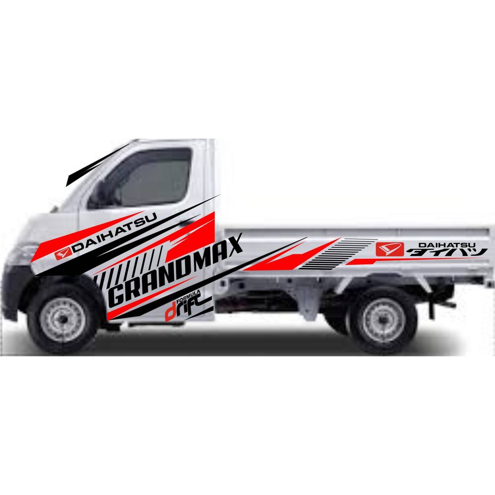 cutting sticker mobil pick up grandmax