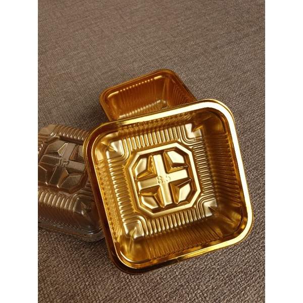 

Mooncake Tray / Tray Emas Kue Bulan (63gr 80gr 100gr 125gr)