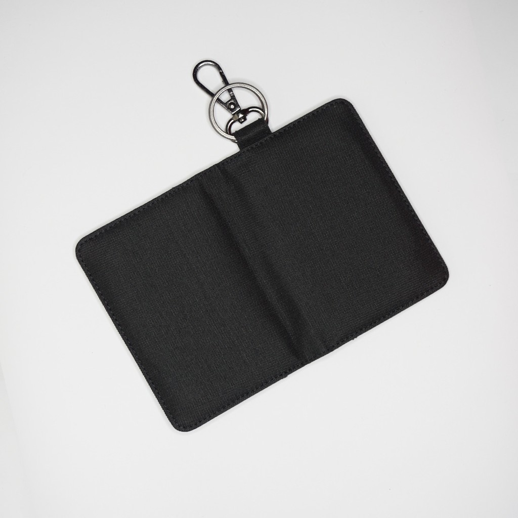 Dompet Lipat / Dompet STNK Mobil Motor / Dompet Kartu E-Money / Gantungan Kunci / Hitam - UGDS0007