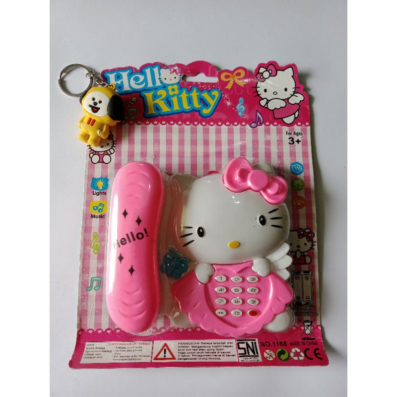 TELEPON MAINAN HELLO KITTY BUNYI
