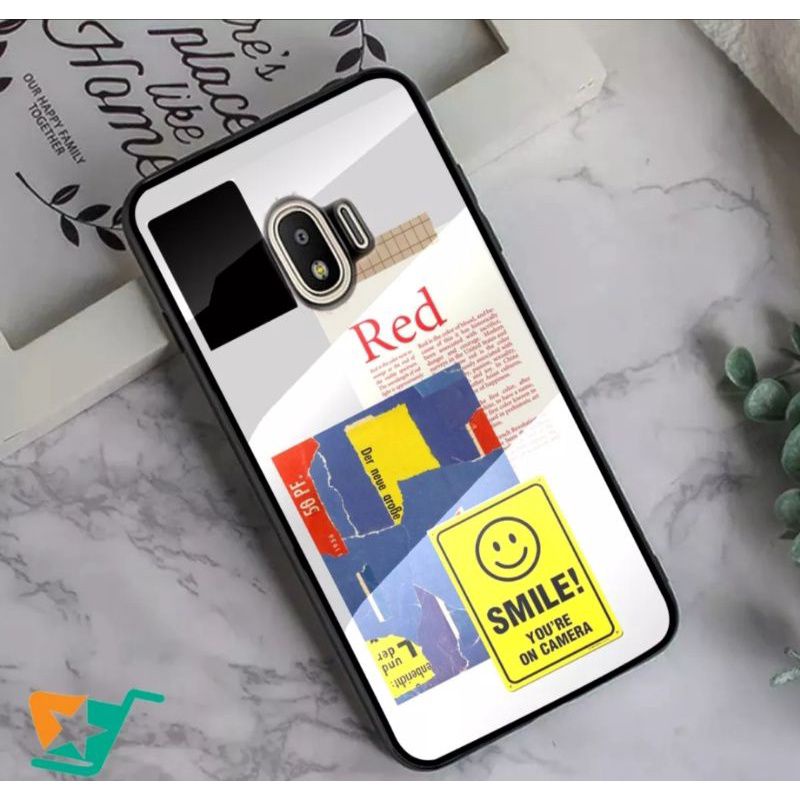 ubluk store Case custom Samsung J2 core ,J2pro,J3pro,J5pro,J7pro motif aesthetic stlye keren murah m