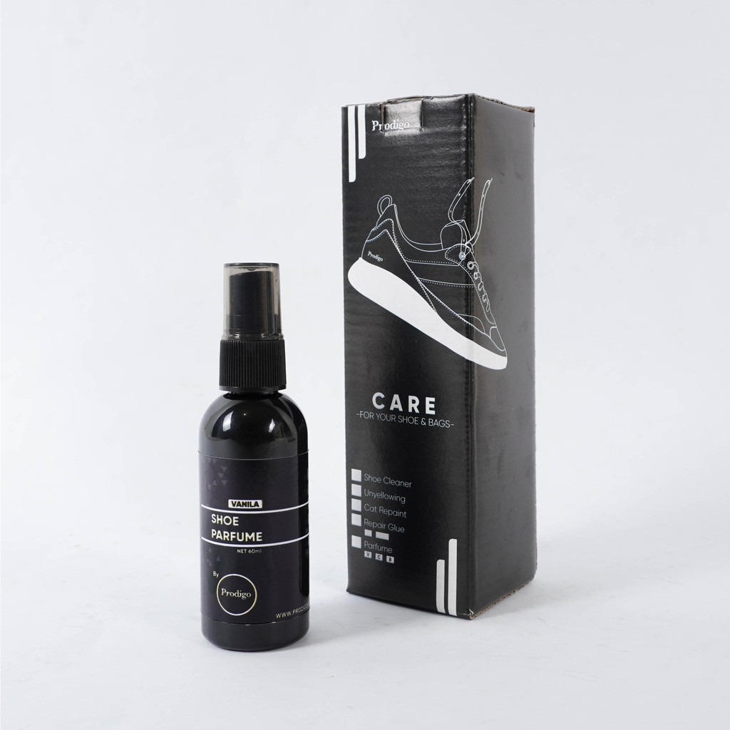 Prodigo - Shoe cleaner Care Pembersih 100ml dan Pengharum Sepatu 60ml-Parfume-Vanilla