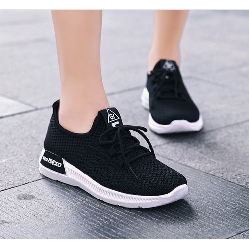 TBIG [COD] Sepatu Sneakers Gr F Seo Sepatu Wanita Gaya Korea Style Sepatu Santai Olah Raga