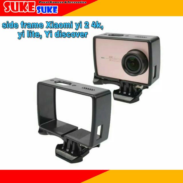 Side frame xiaomi yi 2 4k yi lite yi discovery yi 4k
