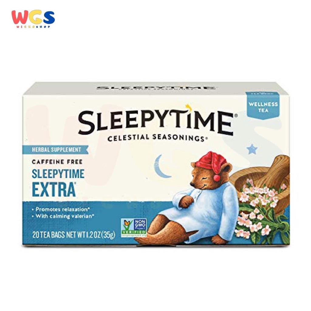 Sleepytime Celestial Seasonings Sleepytime+ Caffeine free 20s x 1.75g