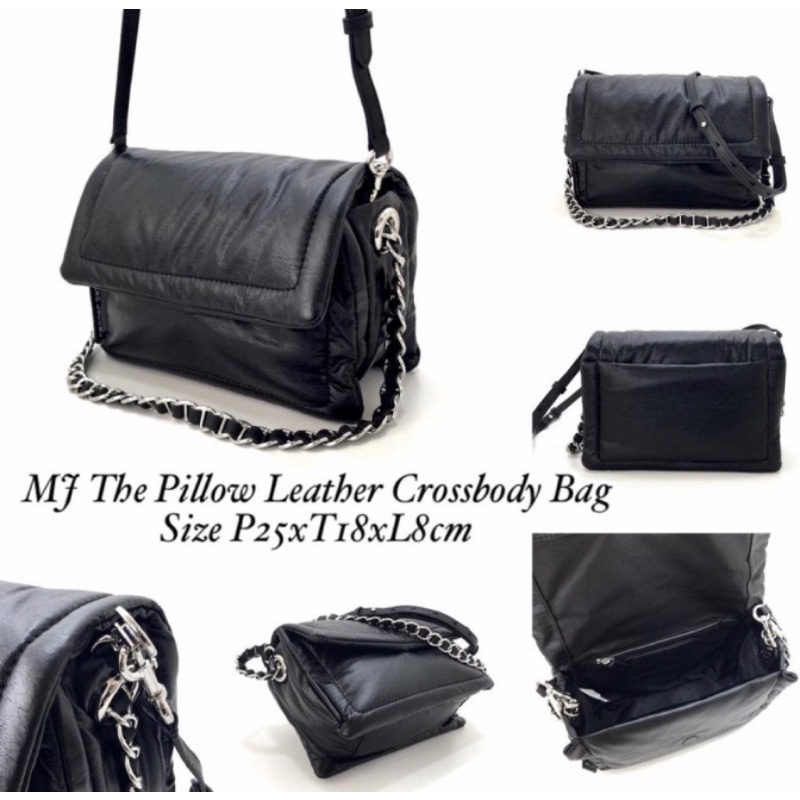 MJ THE PILLOW LEATHER CROSSBODY BAG