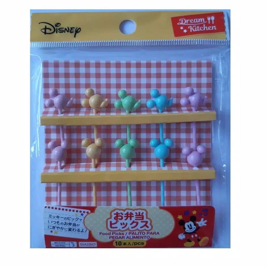 Food pick Mickey | Tusukan makanan Bento Disney