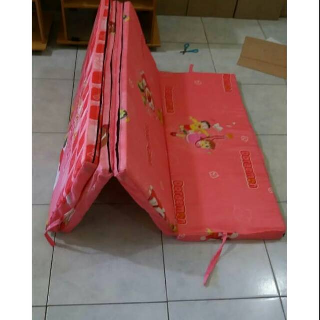 Kasur busa lipat free bantal 100x180