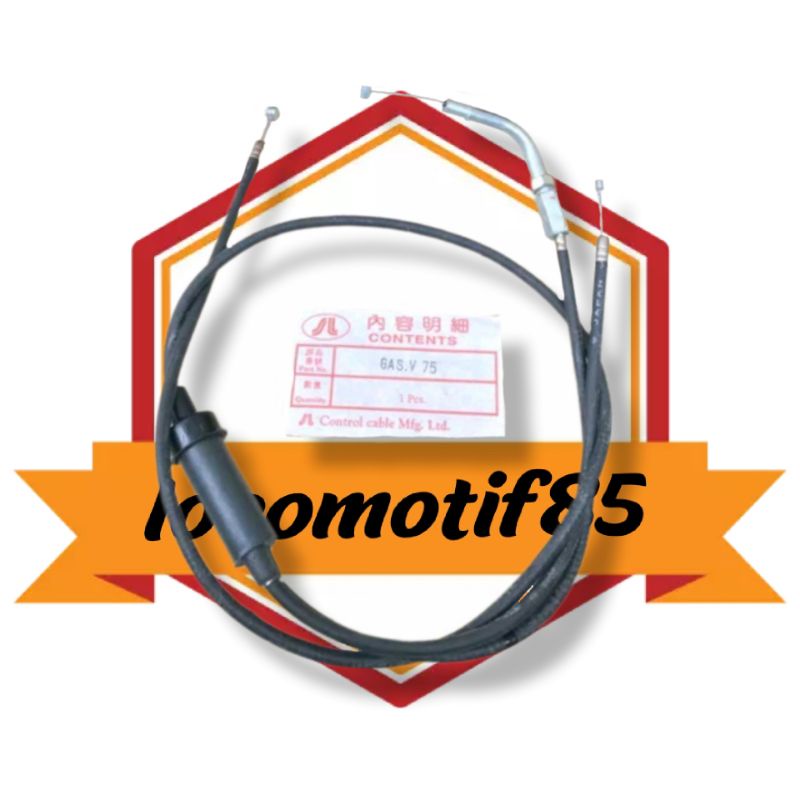kabel gas tali gas Olor gas wire throttle Yamaha v75 v80 v 75 v 80 mate