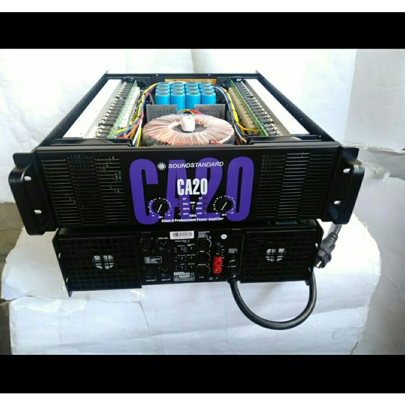 Power Amplifier SoundStandard CA-20 Grade A Body Panjang